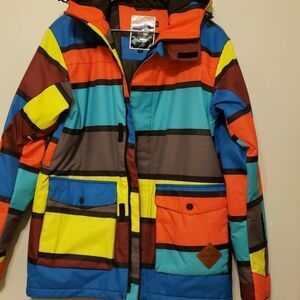 Gsou snow/ winter  jacket women's size small.